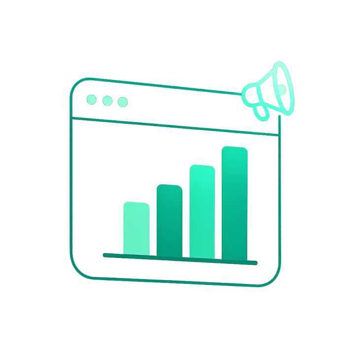 Illustration representing agencies and marketing