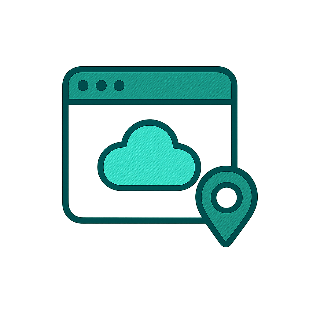 Illustration representing software and saas