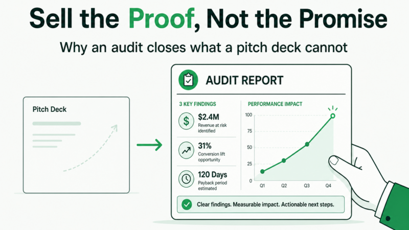 Sell the Proof, Not the Promise: How to Close More SEO Clients