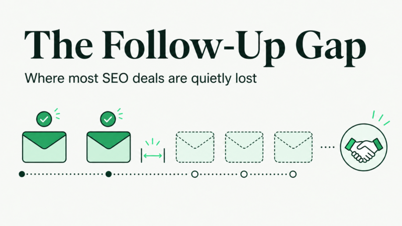 The Follow-Up Gap: Where Most SEO Deals Are Quietly Lost